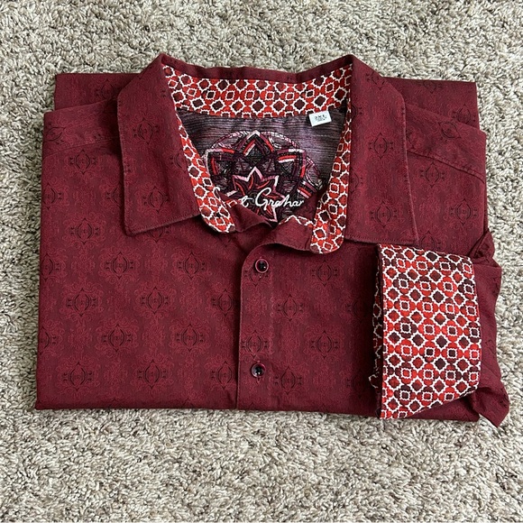 Robert Graham Mens Size 2XL Long Sleeve Button Down Shirt - Picture 1 of 12